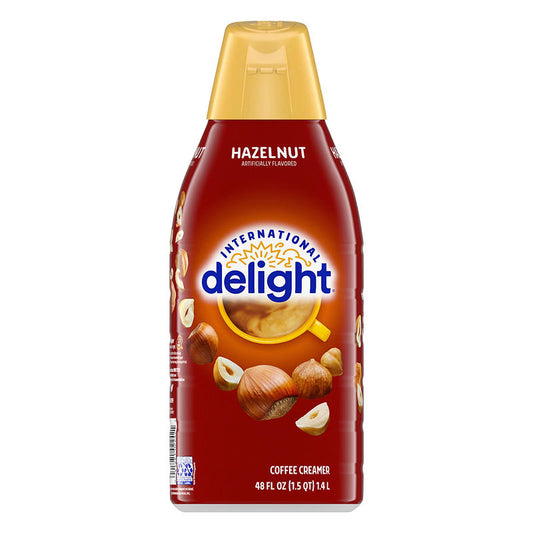 Creamy toasted hazelnut creamer for coffee