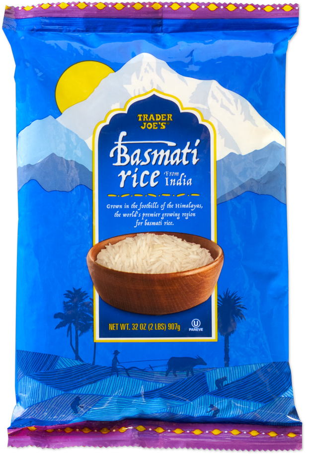 Trader Joe's basmati rice from India kosher