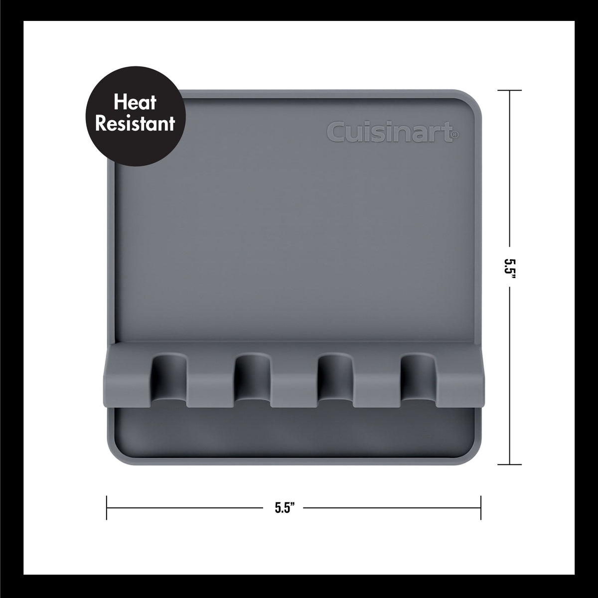 Cuisinart spoon rest for spoons, spatulas, and ladles