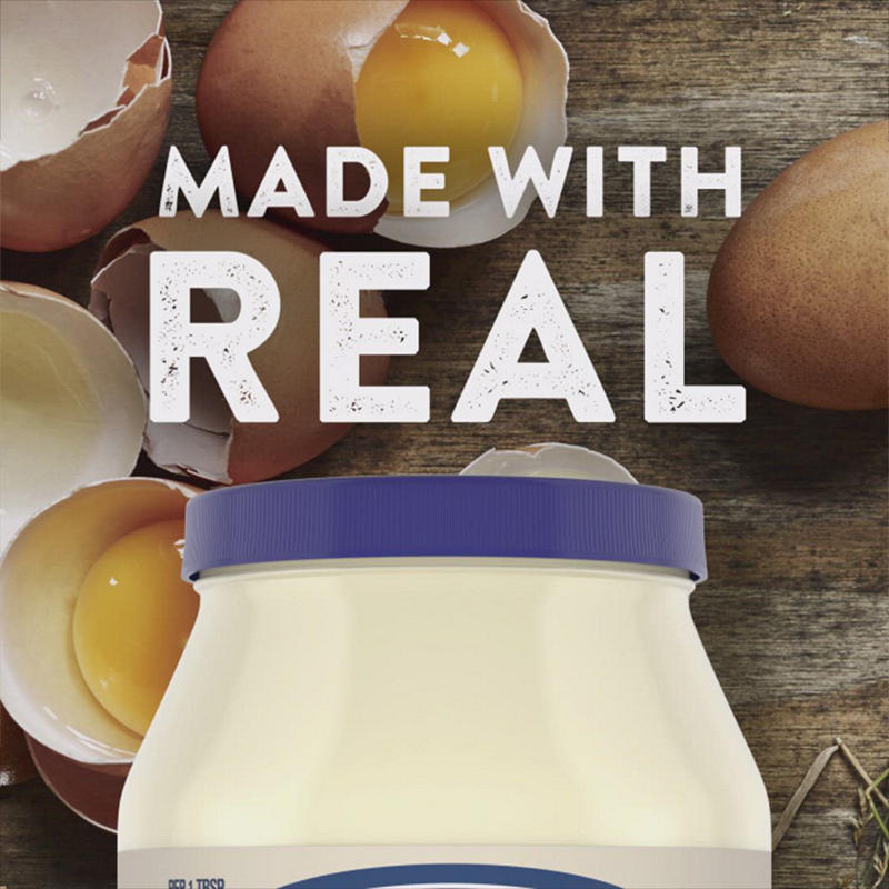 Hellmann's Real Mayonnaise 64 oz packaging