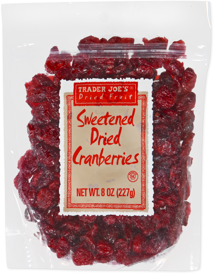 Trader Joe's sweetened dried cranberries