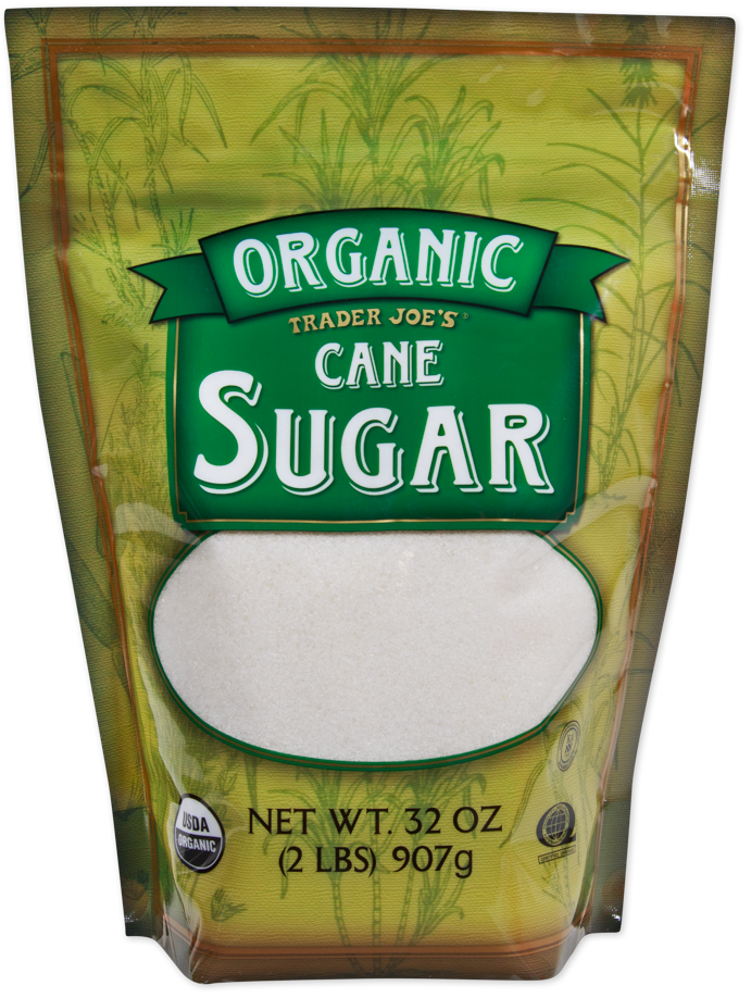 Trader Joe's organic cane sugar bag