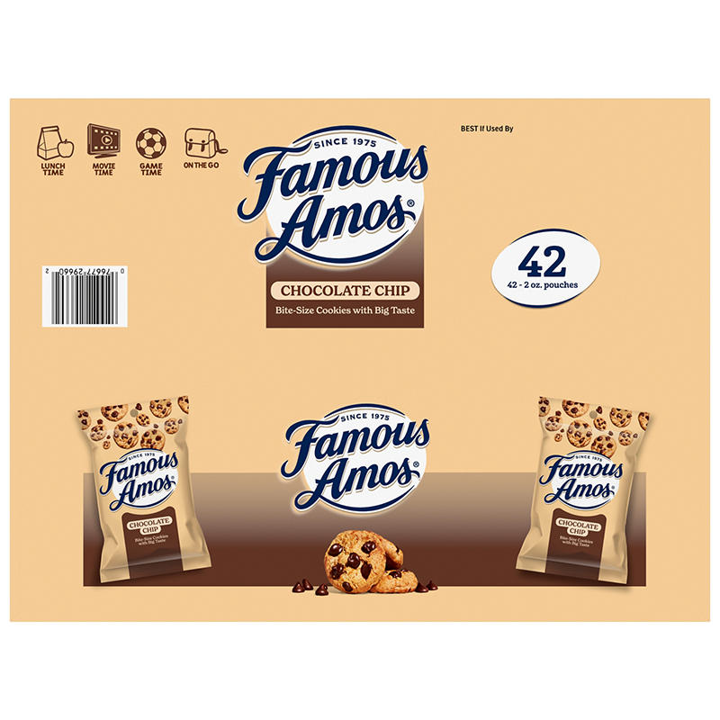 Famous Amos chocolate chip cookie pack