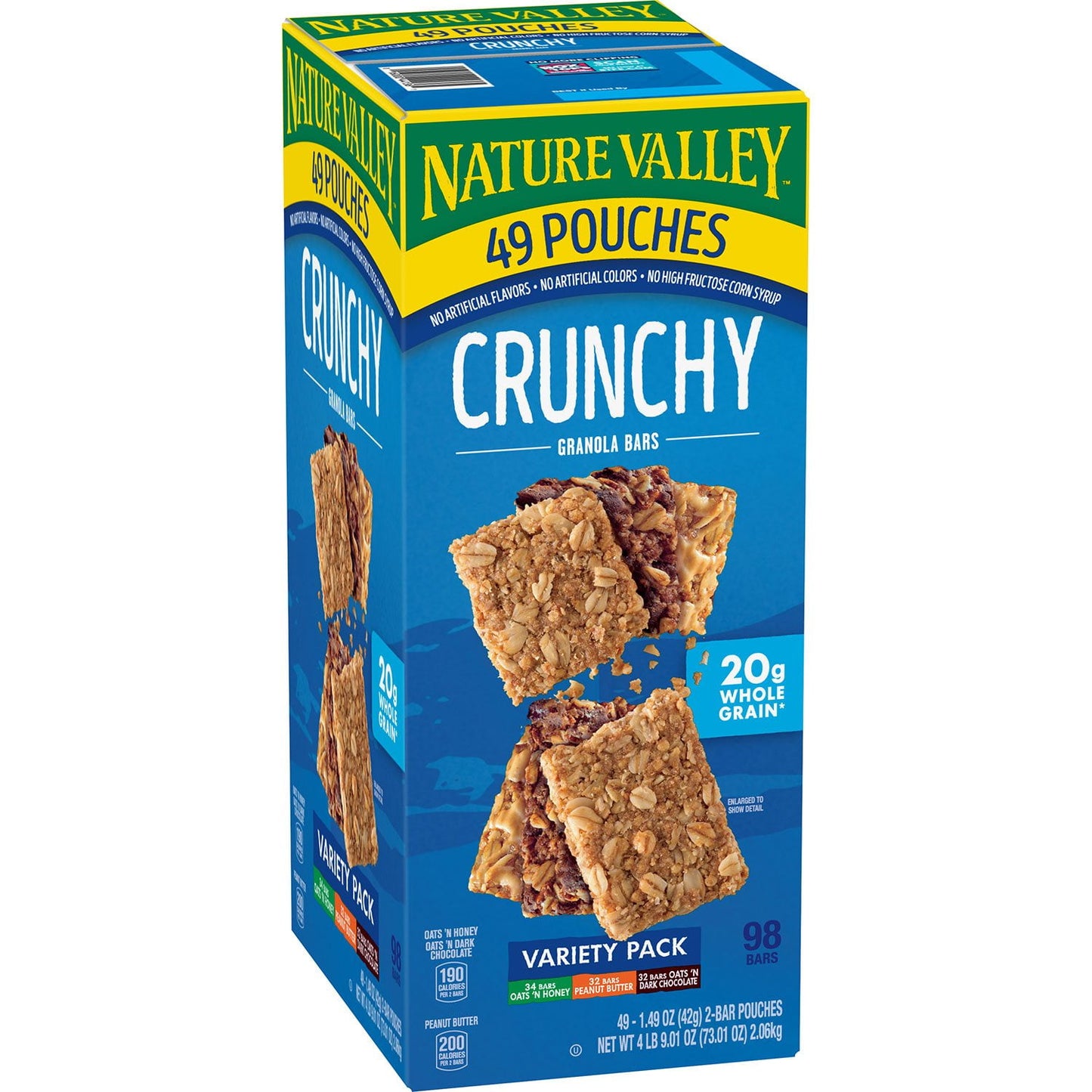 Nature Valley Crunchy Granola Bars Variety Pack 49 ct