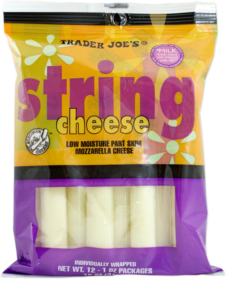 Trader Joe's String Cheese snack