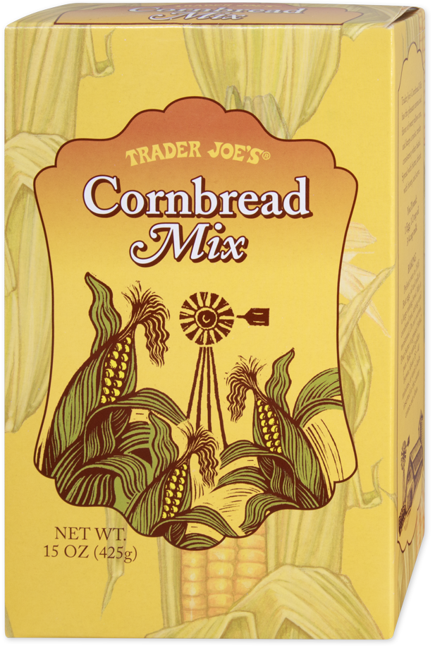 Trader Joe's cornbread mix package