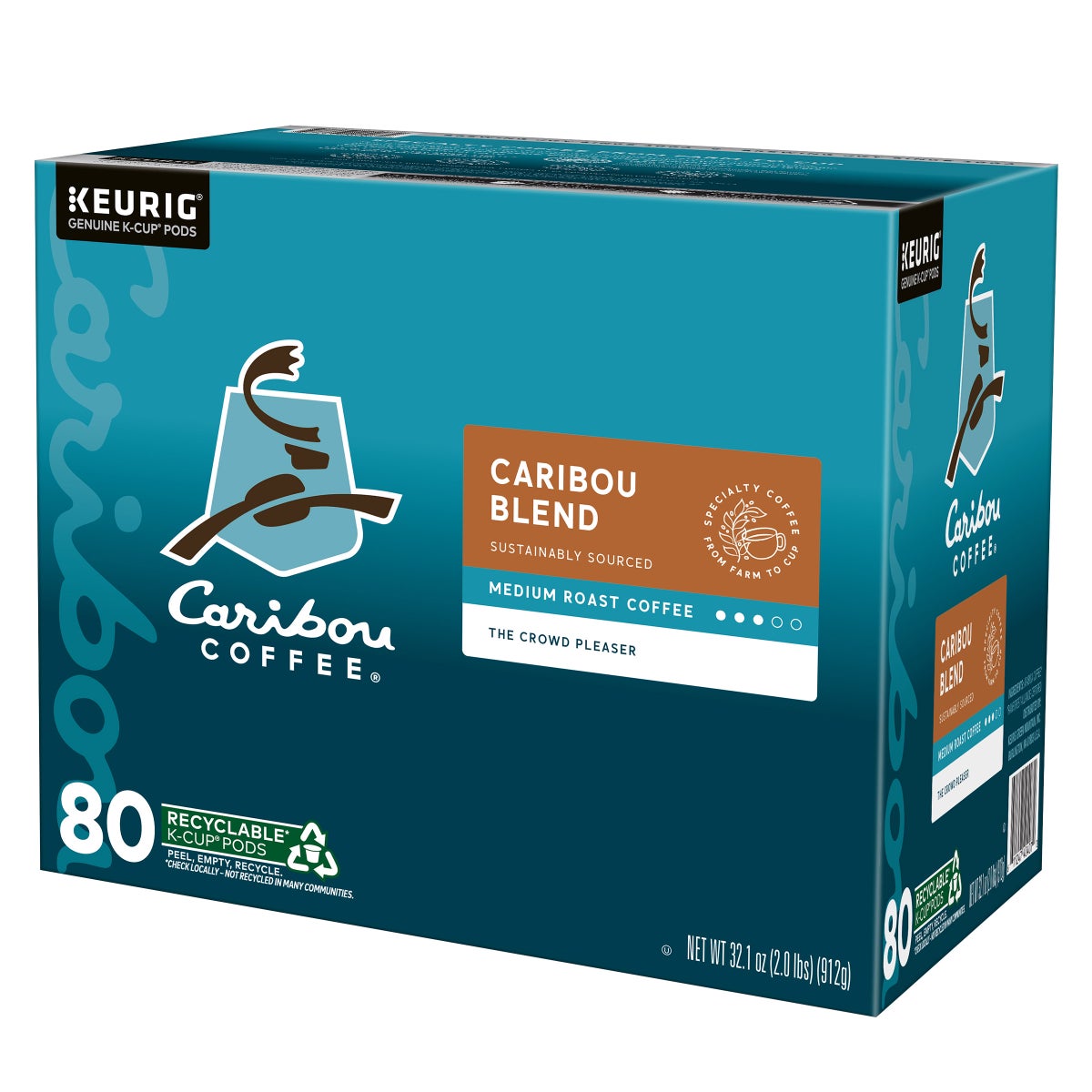 Green Mountain Coffee Caribou Blend single-serve pods