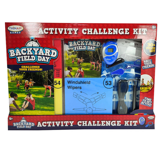 27 double-sided foam challenge tiles for active play