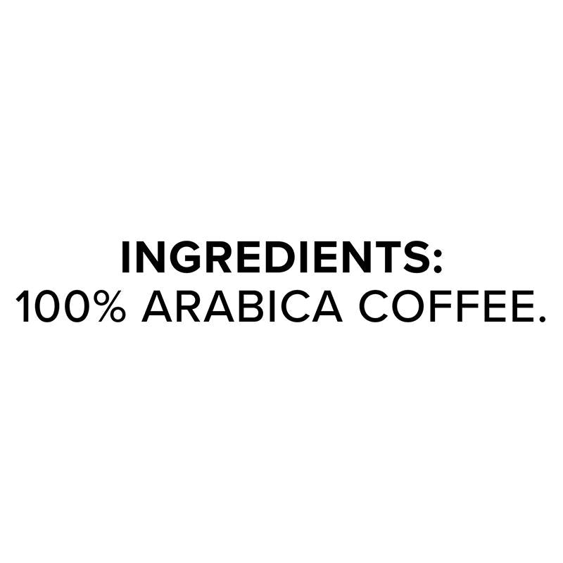 Ground coffee for smooth donut shop inspired flavor