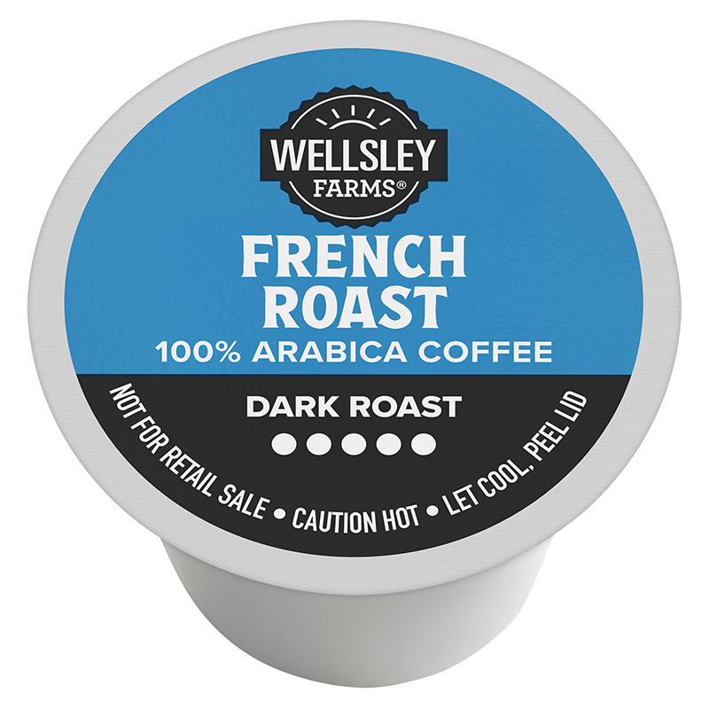 Wellsley Farms 100-count French roast pods
