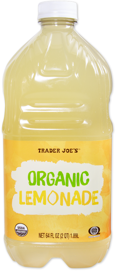 Trader Joe's Organic Lemonade refreshing beverage