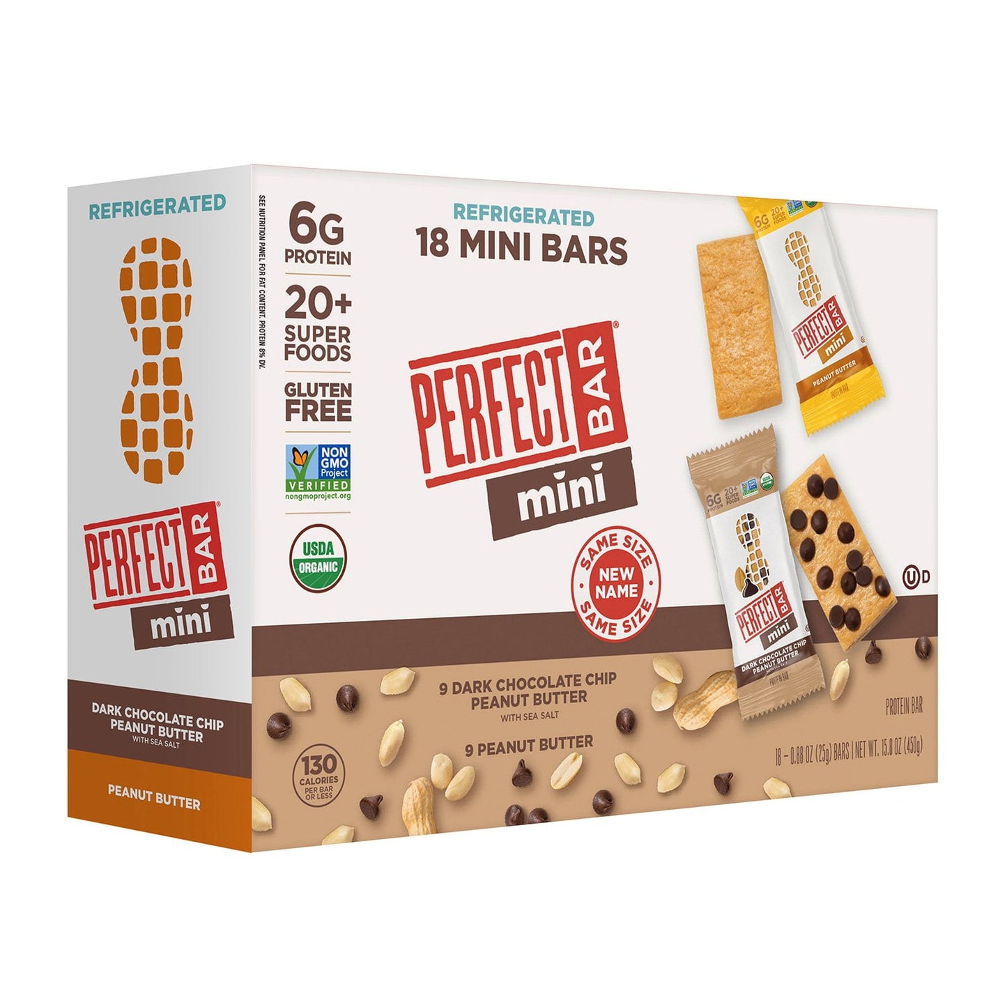 Perfect Mini Protein Bar Variety Pack 18 count