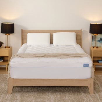 Serenity by Tempur-Pedic memory foam pillowtop mattress topper