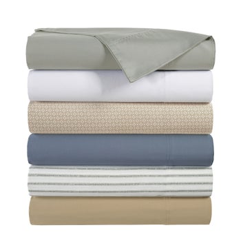 Pure Earth organic cotton tan Split CalKing sheet set