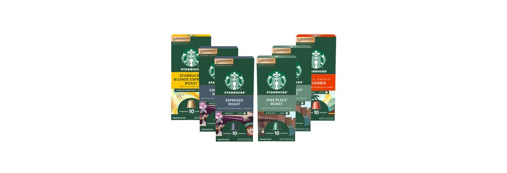 Starbucks by Nespresso Original Line variety capsules 60 count