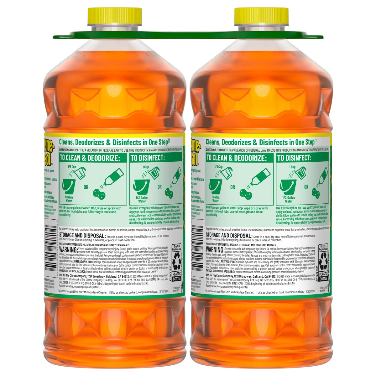 Pine-Sol Original cleaner value pack for floors and bathrooms
