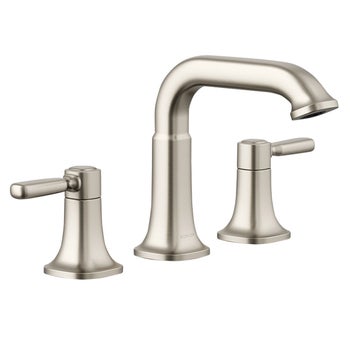Kohler Terzet polished chrome widespread bathroom sink faucet