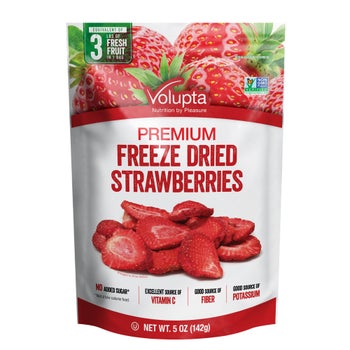 Volupta Premium Freeze Dried Strawberries 5 oz bag