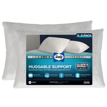 Sealy Sterling Huggable standard pillow 2-pack