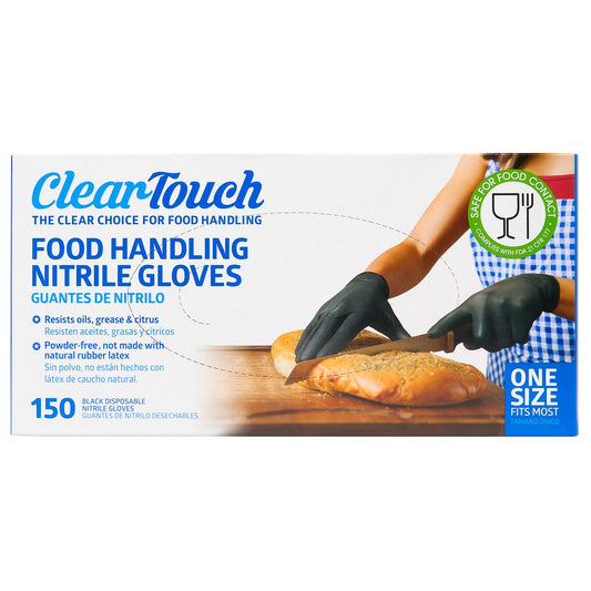 One size fits most food prep gloves by Clear Touch