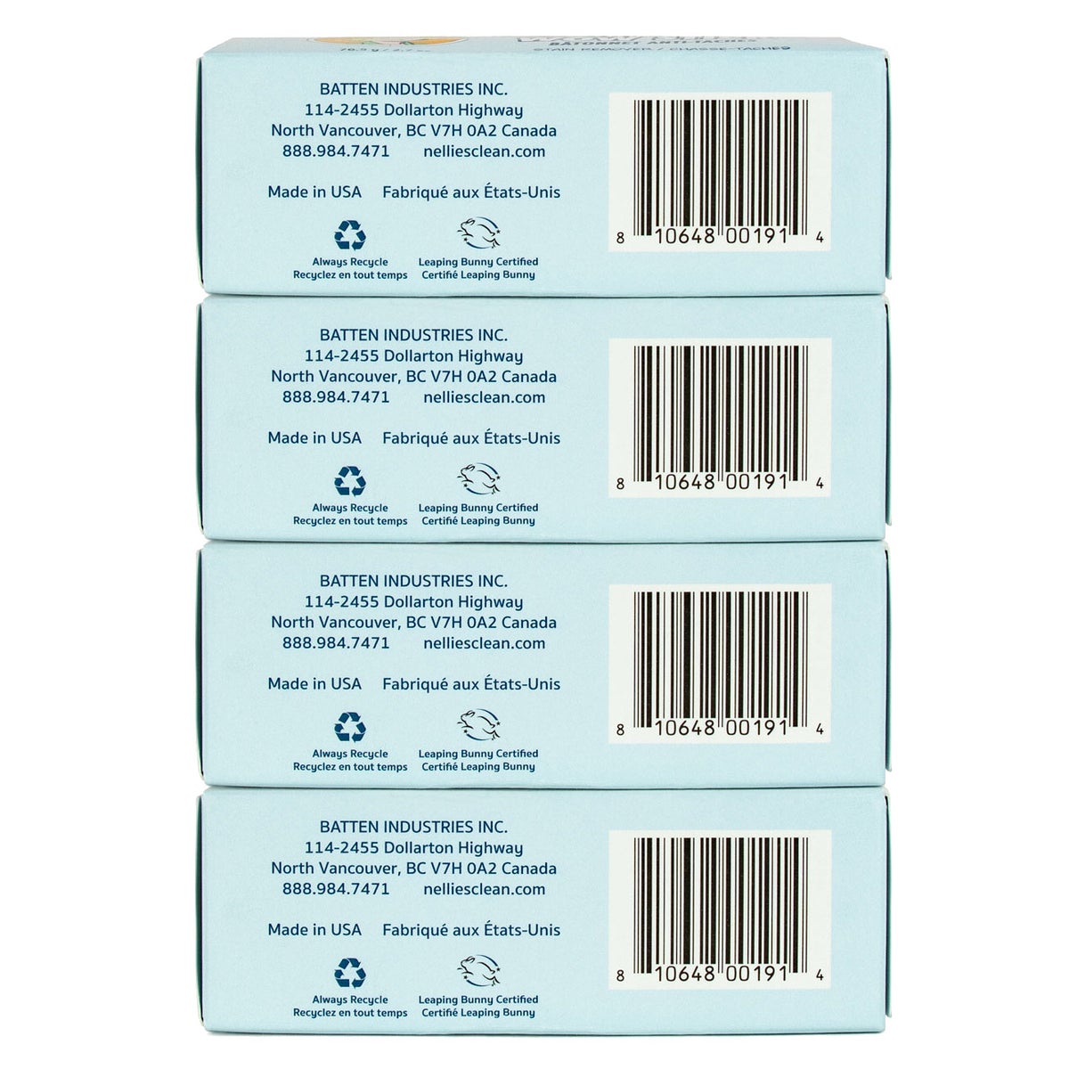 Nellie's Wow Stick pre-treat stain remover pack