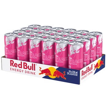 Red Bull White Peach Energy Drink 8.4 fl oz 24-count cans
