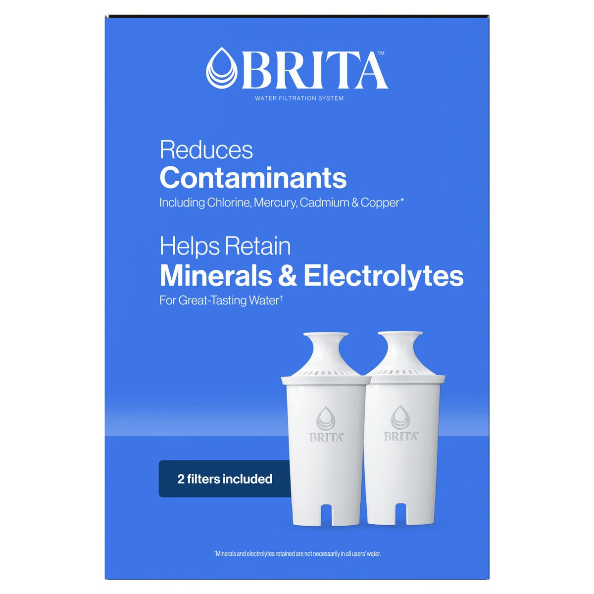 BPA-free Brita filtered water pitcher
