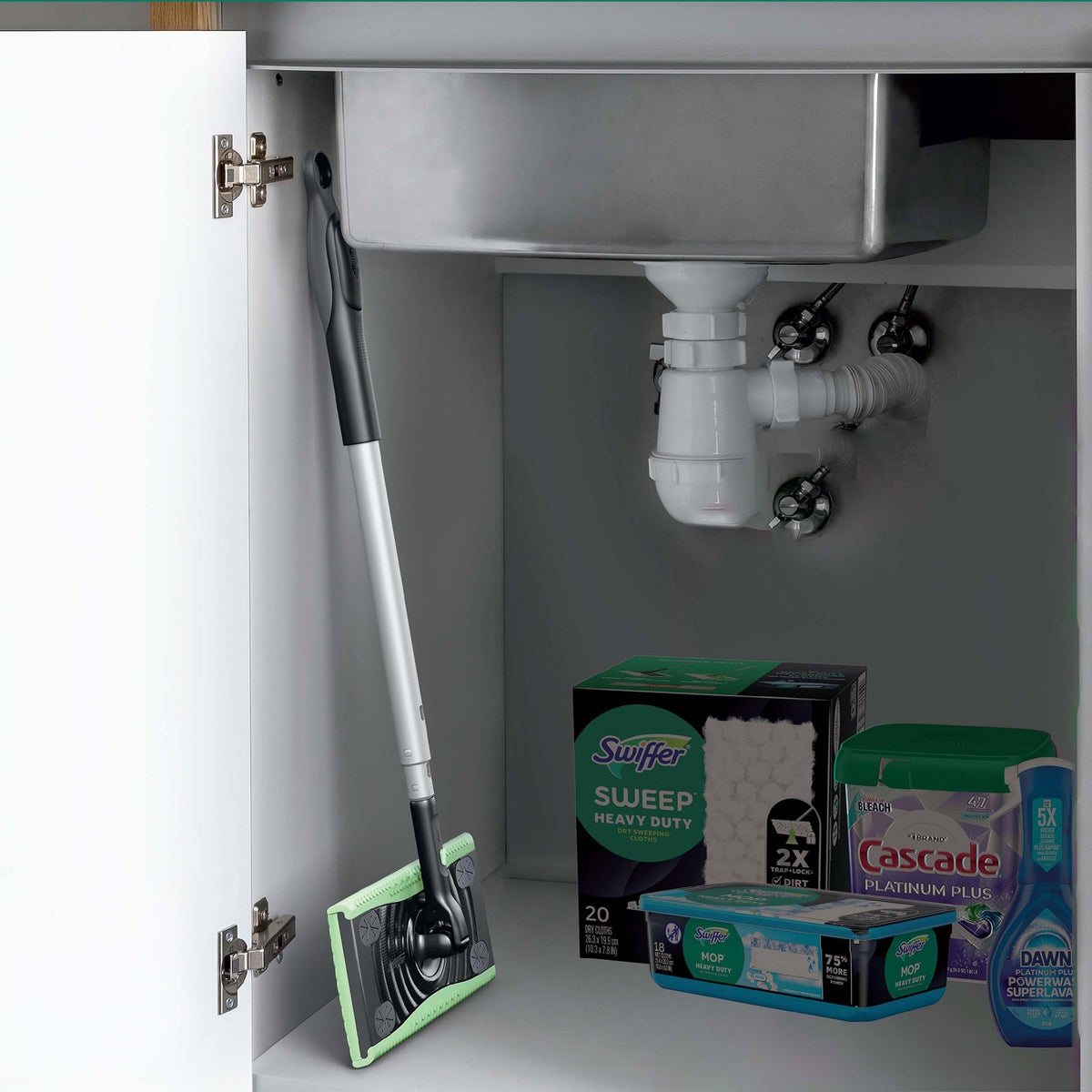 Swiffer deluxe household floor cleaning set