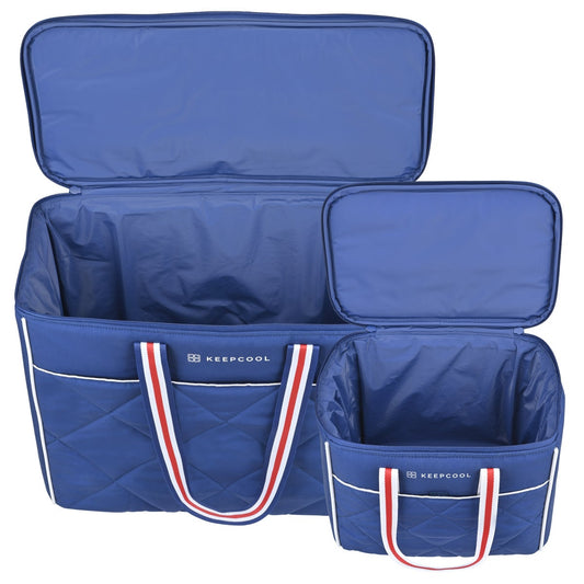 KeepCool quilted Gemma lunch cooler bag