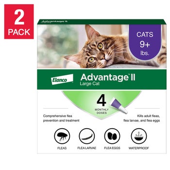 Advantage II flea topical treatment for cats over 9 lbs