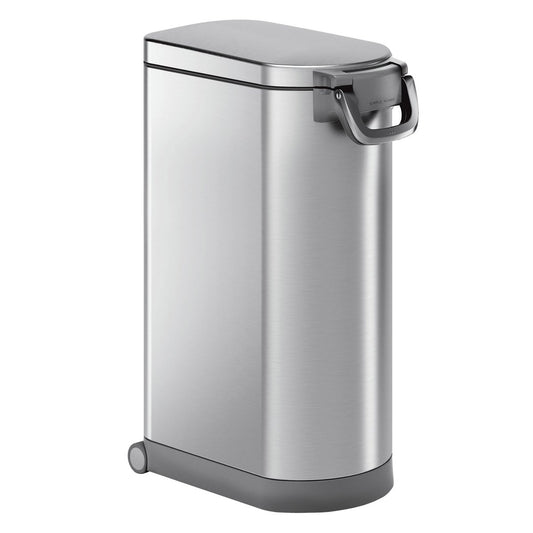 simplehuman pet food storage can with lock-tight handle