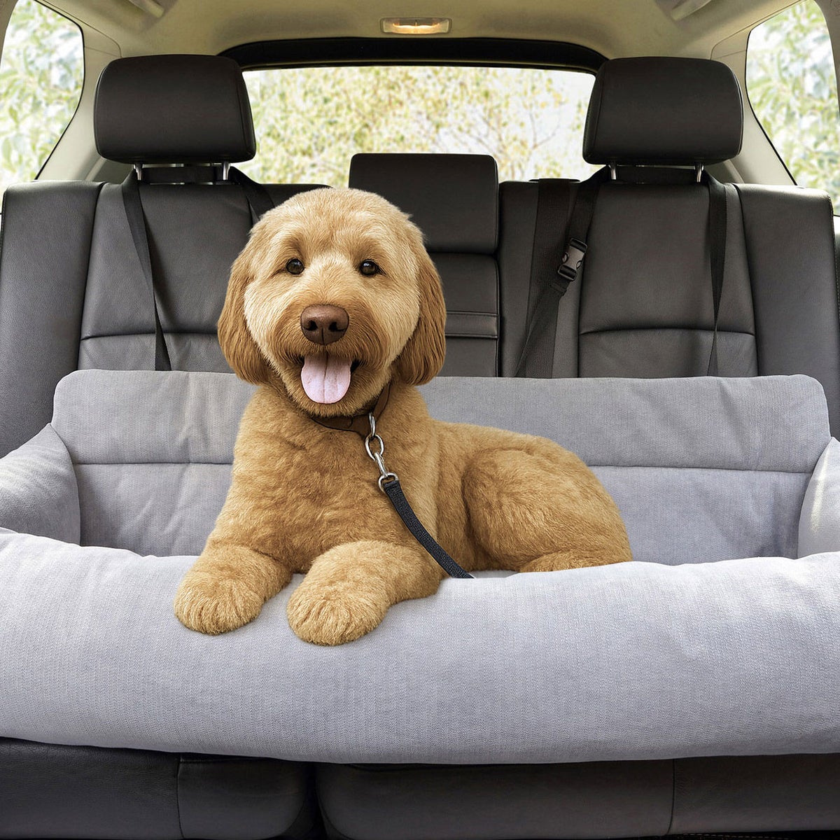 Petnology Tough Traveler pet bed detail view