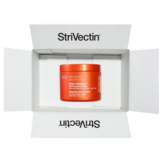 StriVectin exfoliating pads for daily skincare