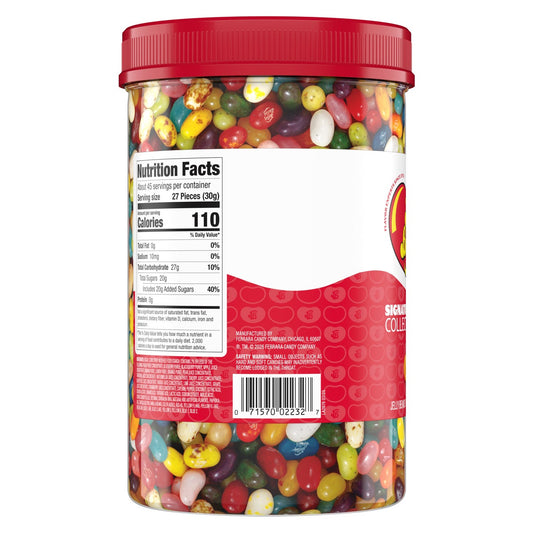 Jelly Belly 30 flavor assortment in resealable jar