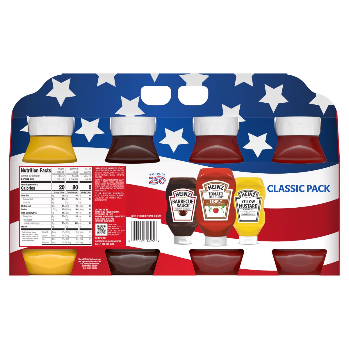 Heinz pantry condiment variety pack for everyday meals