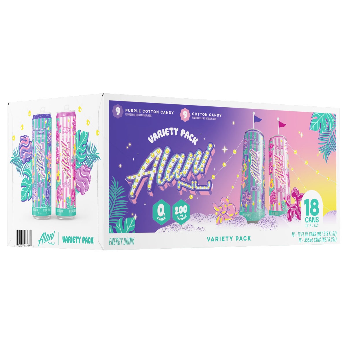 Alani Nu sweet flavor energy drink cans