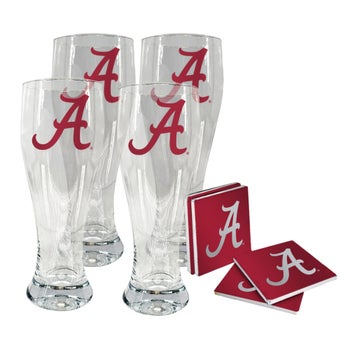 NCAA Georgia Tech Yellow Jackets pilsner and coaster set