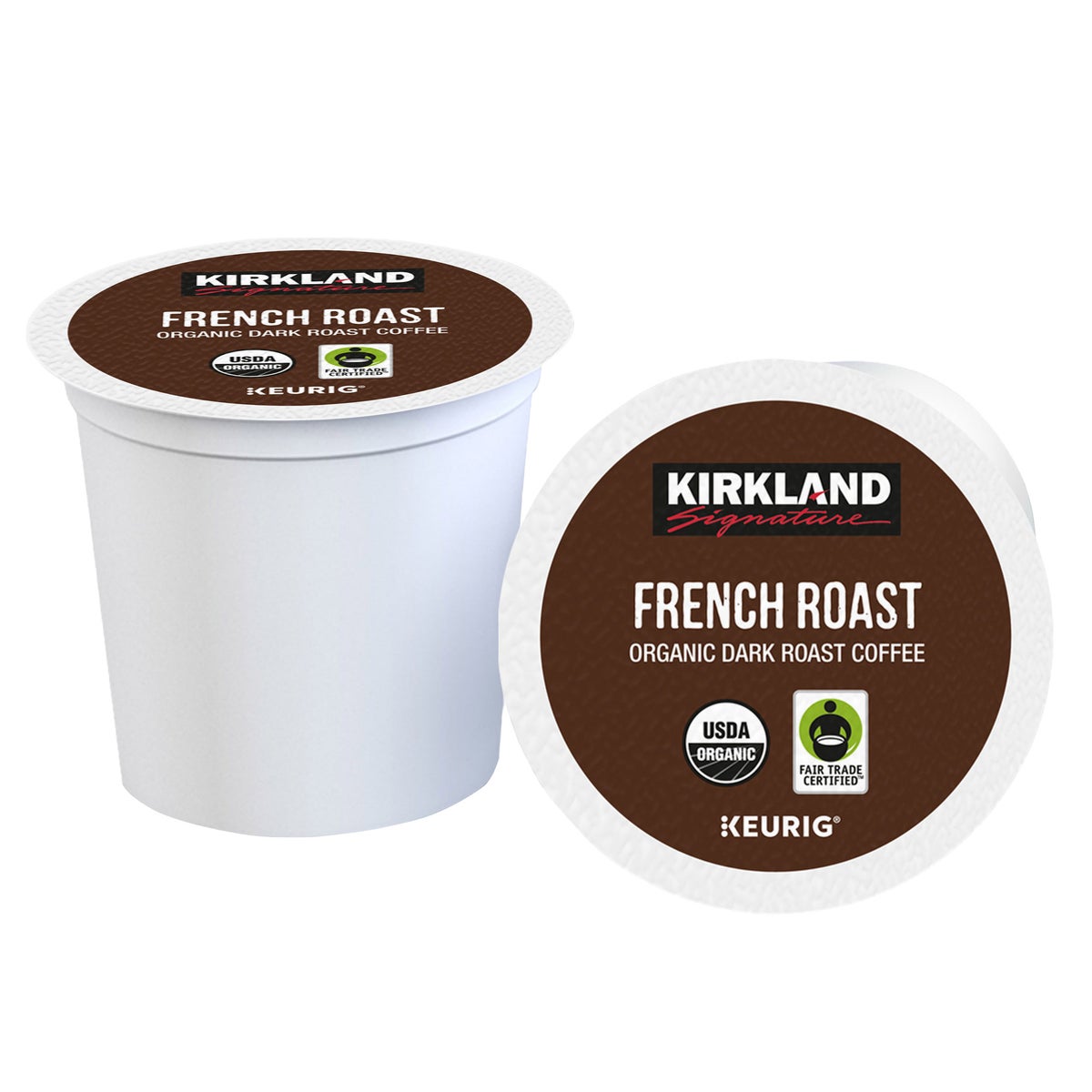 Organic Fair Trade Certified coffee pods for Keurig