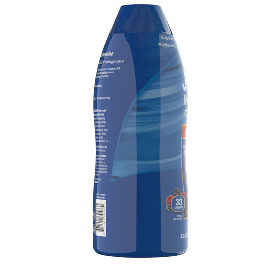 Berry flavored glucosamine joint support bottle 33.8 fluid ounces