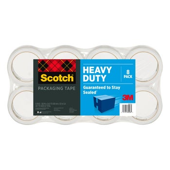 Heavy duty mailing tape for boxes