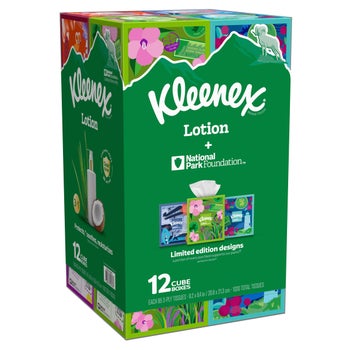 Kleenex tissue bulk pack with 1,020 total tissues