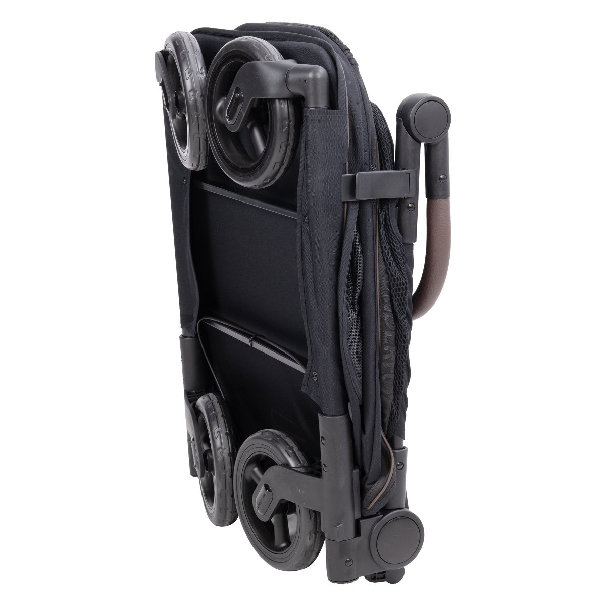 WonderFold Hudson stroller folded for storage