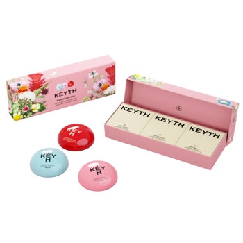 KEYTH perfumed hand cream 3-pack with three scents