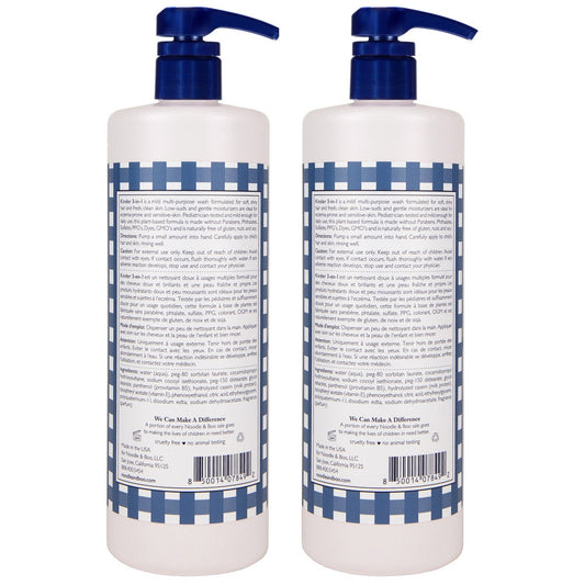 Noodle & Boo Kinder kids bath wash 25 fl oz bottles
