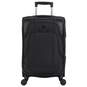 SwissGear 8239 black softside carry-on spinner