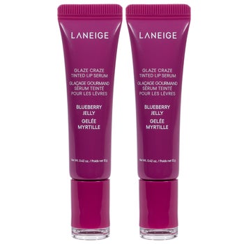 LANEIGE Glaze Craze Tinted Lip Serum, 0.42 oz, 2-pack