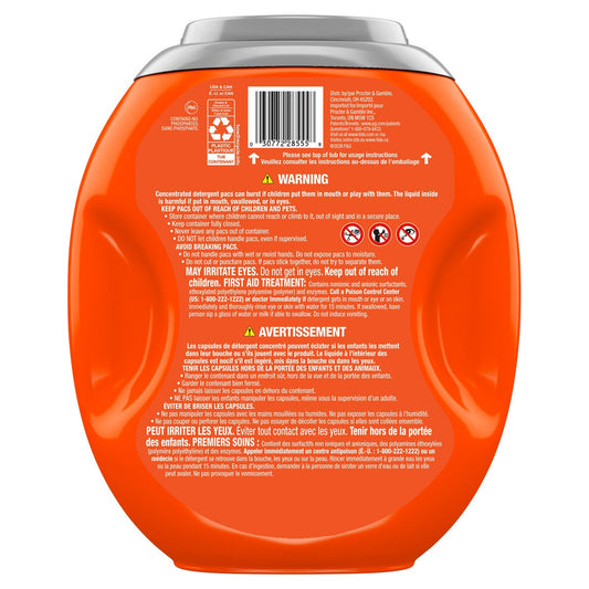 Tide HE compatible laundry pods fresh scent pack