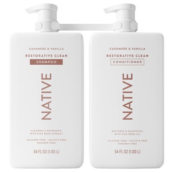 Native Cashmere and Vanilla shampoo and conditioner 2-pack