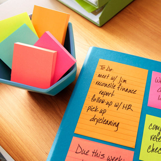 Post-it Notes assorted colors 100 sheets per pad