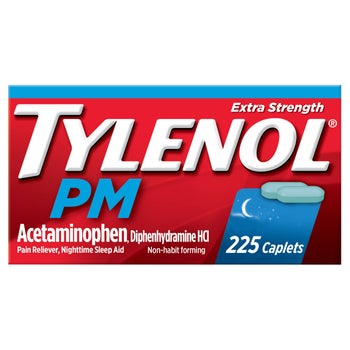 Tylenol PM Extra Strength pain reliever sleep aid caplets